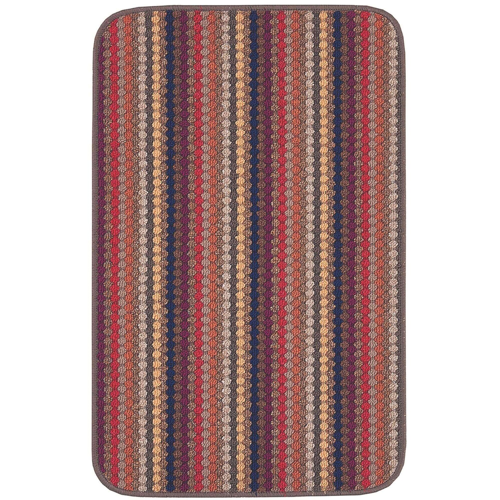 Washable Multicolour Stripe Mats| 111 - Bargainia.com - 5060676060567 - HEL003002