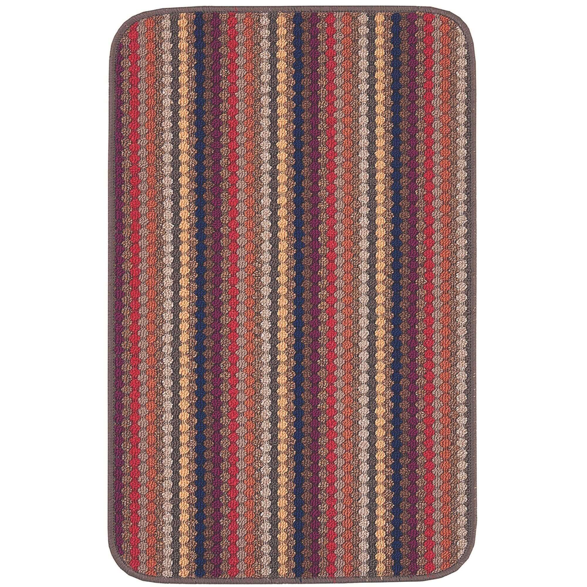 Washable Multicolour Stripe Mats| 111 - Bargainia.com - 5060676060567 - HEL003002