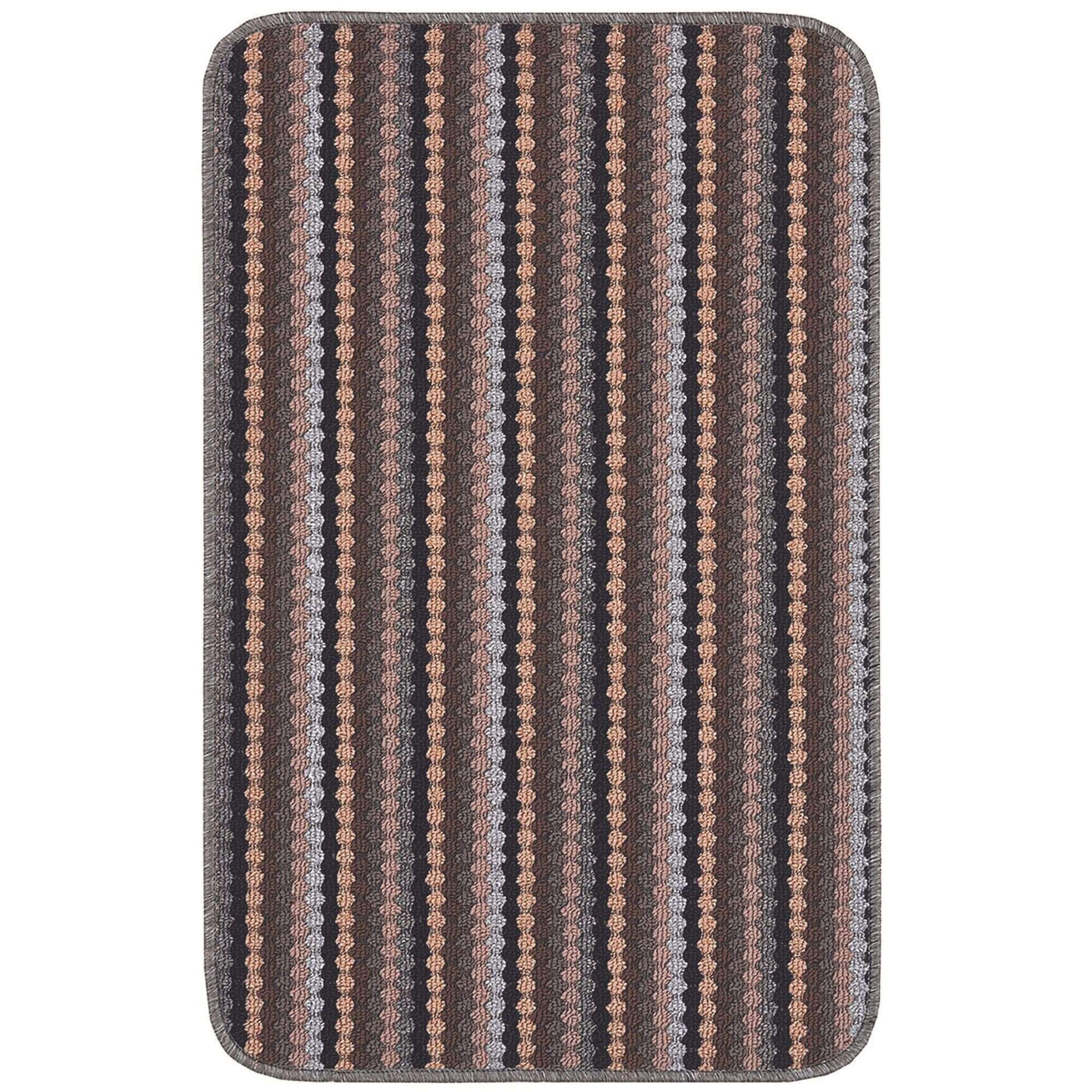Washable Multicolour Stripe Mats| 111 - Bargainia.com - 5060676060598 - HEL003003