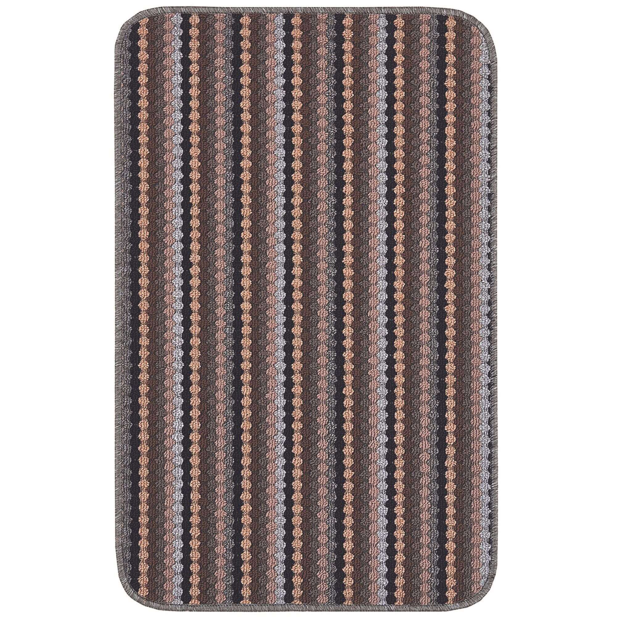 Washable Multicolour Stripe Mats| 111 - Bargainia.com - 5060676060598 - HEL003003