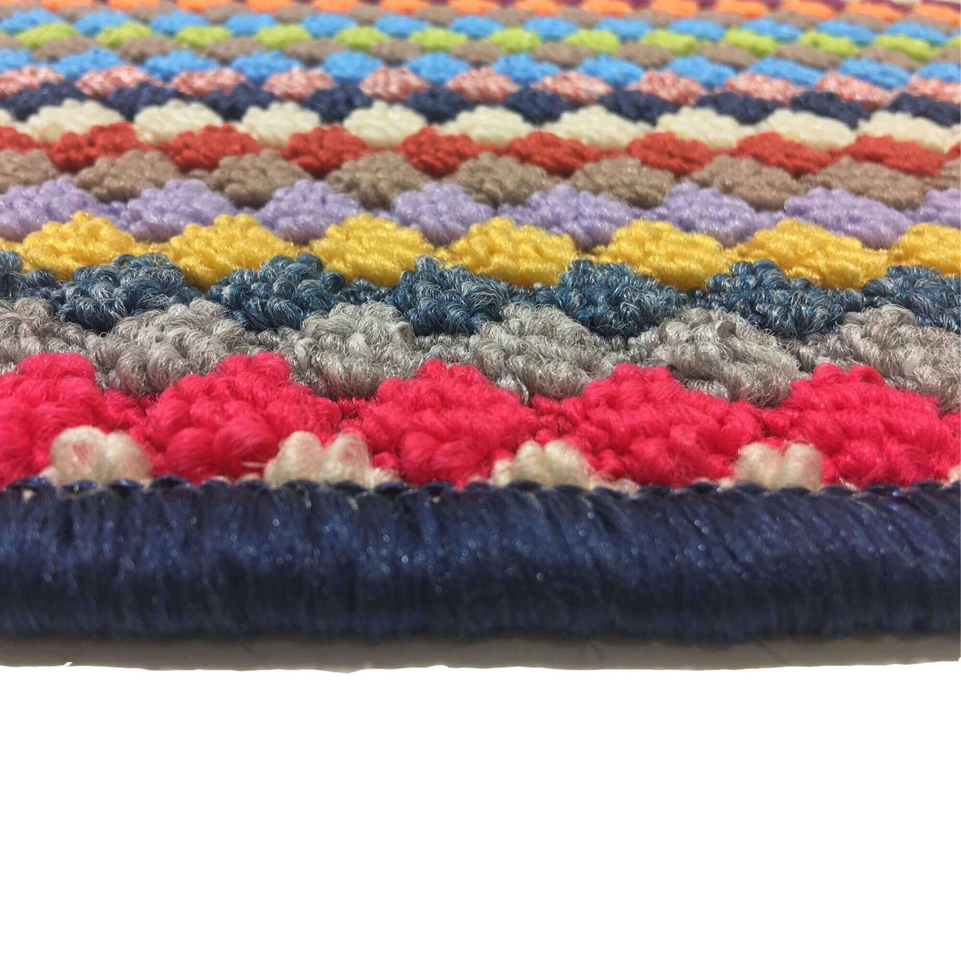 Washable Multicolour Stripe Mats| 111 - Bargainia.com - 5060676060642 - HEL010004