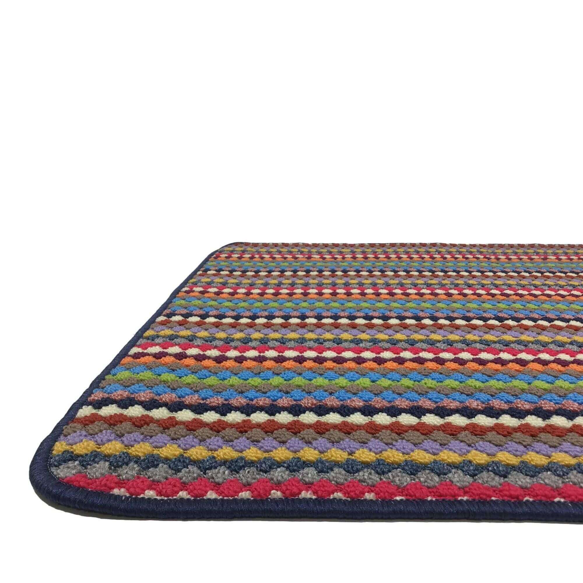 Washable Multicolour Stripe Mats| 111 - Bargainia.com - 5060676060642 - HEL010004