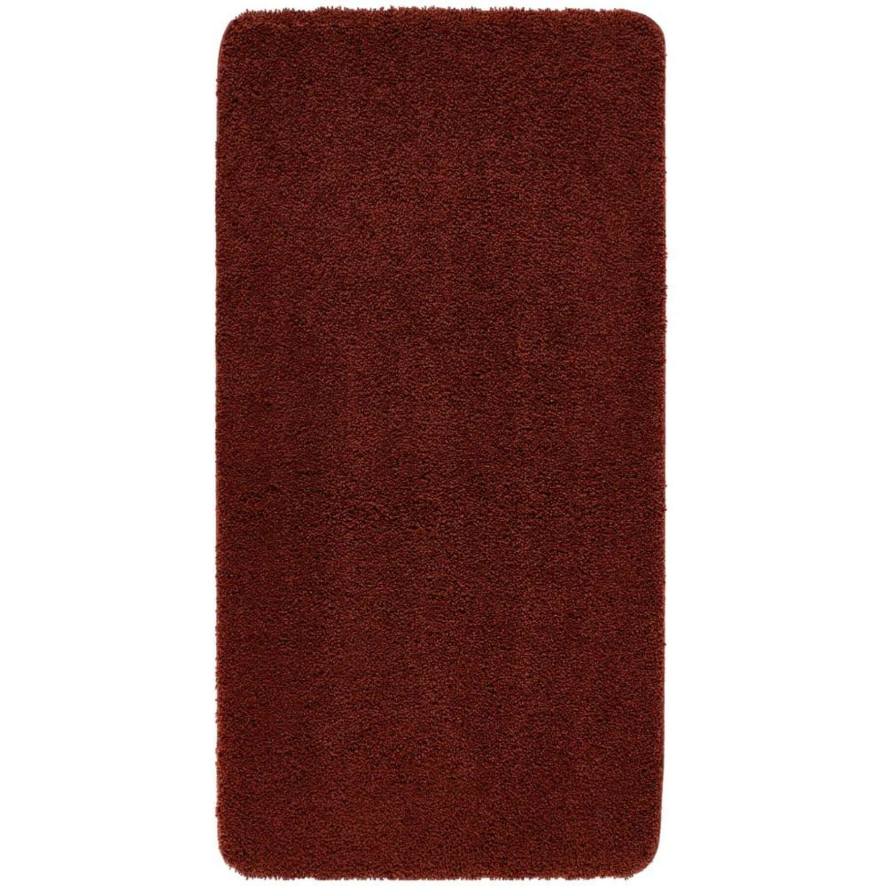 Washable Ox Red Shaggy Rug - Bargainia.com - 5026134549487 - MYRUGX_RUSTXX_067x200