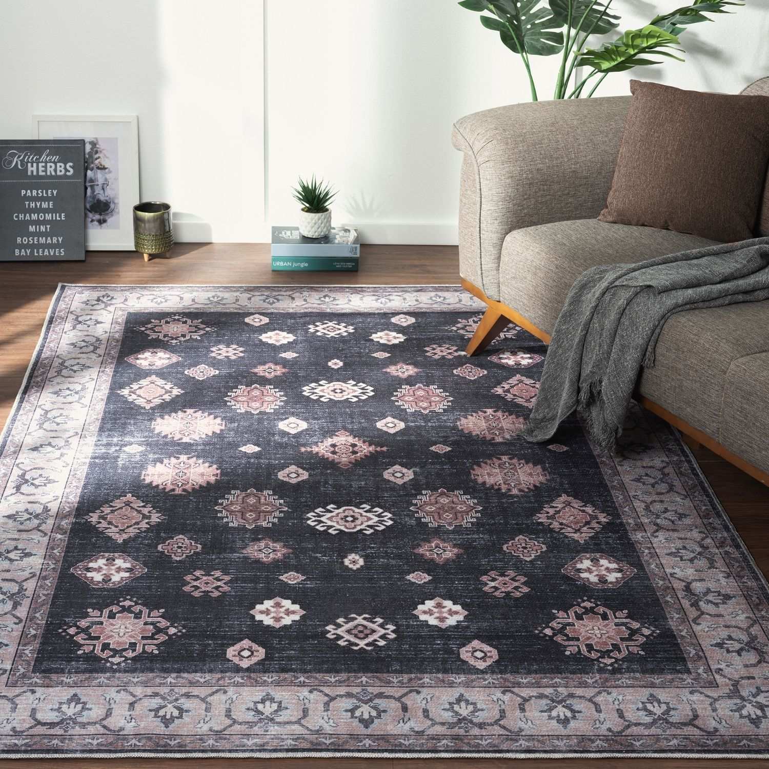 Washable Persian Classic Rugs - Bargainia.com - 5060827253664 - PER003003