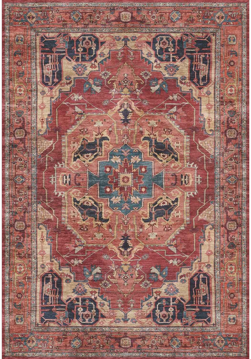 Washable Persian Classic Rugs - Bargainia.com - 5060827253671 - PER003004