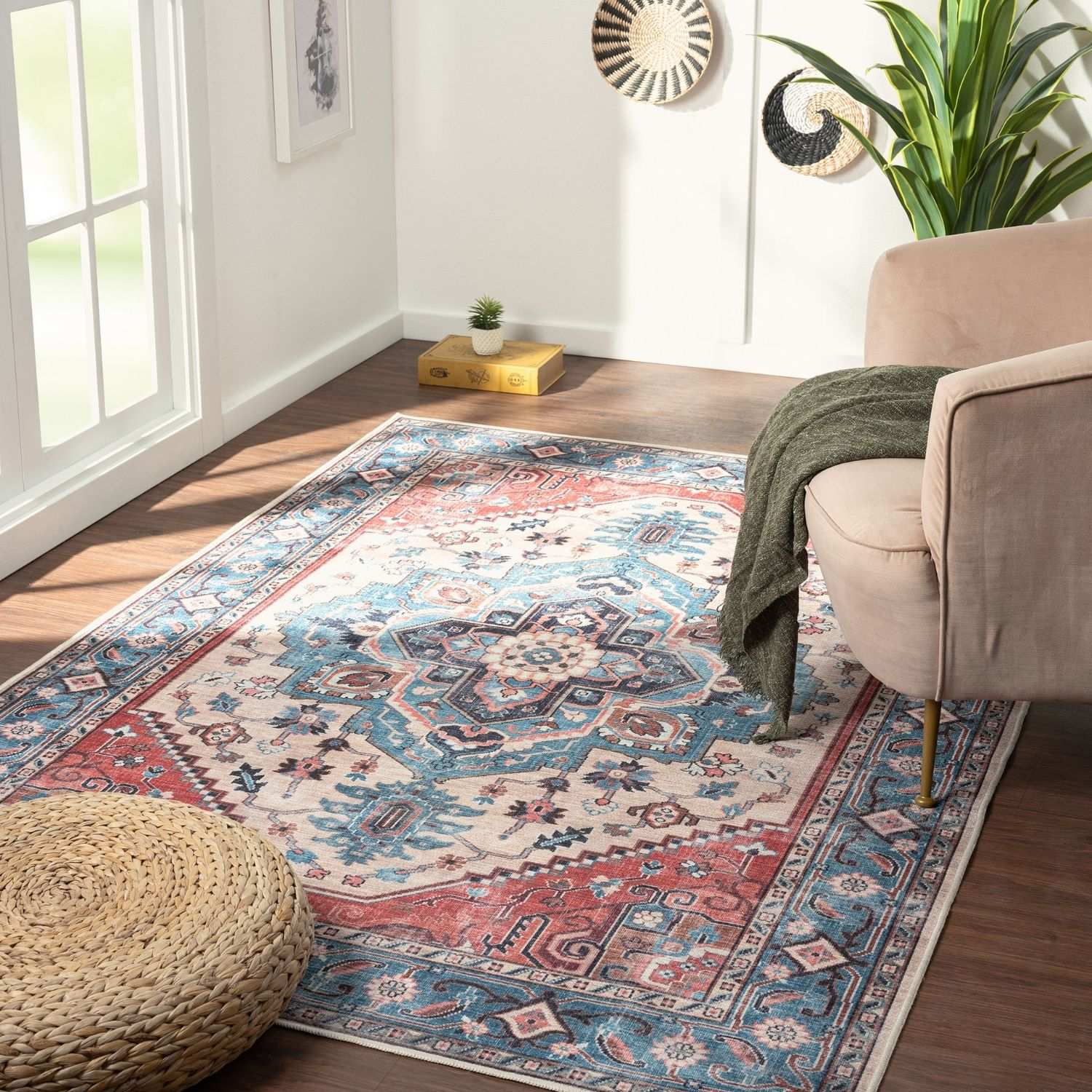 Washable Persian Classic Rugs - Bargainia.com - 5060827253725 - PER003009