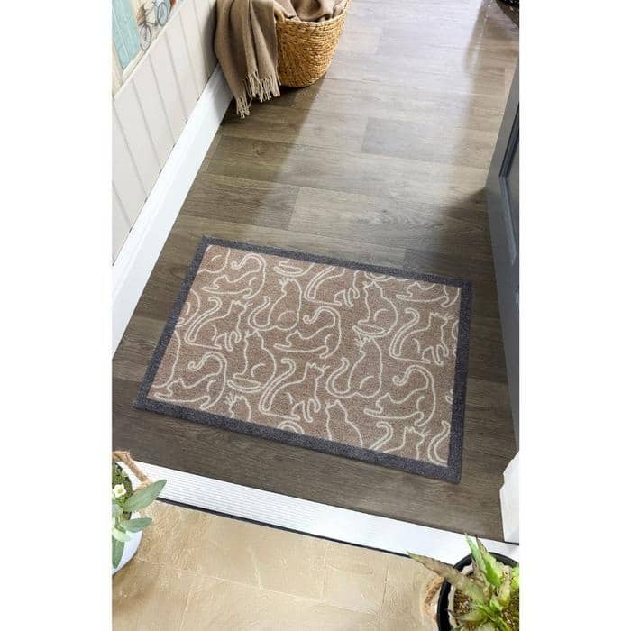 Washable Pet Mat - 50x75 cm - Bargainia.com - 5026134632271 - HSMAPA_OUTLIN_050X075