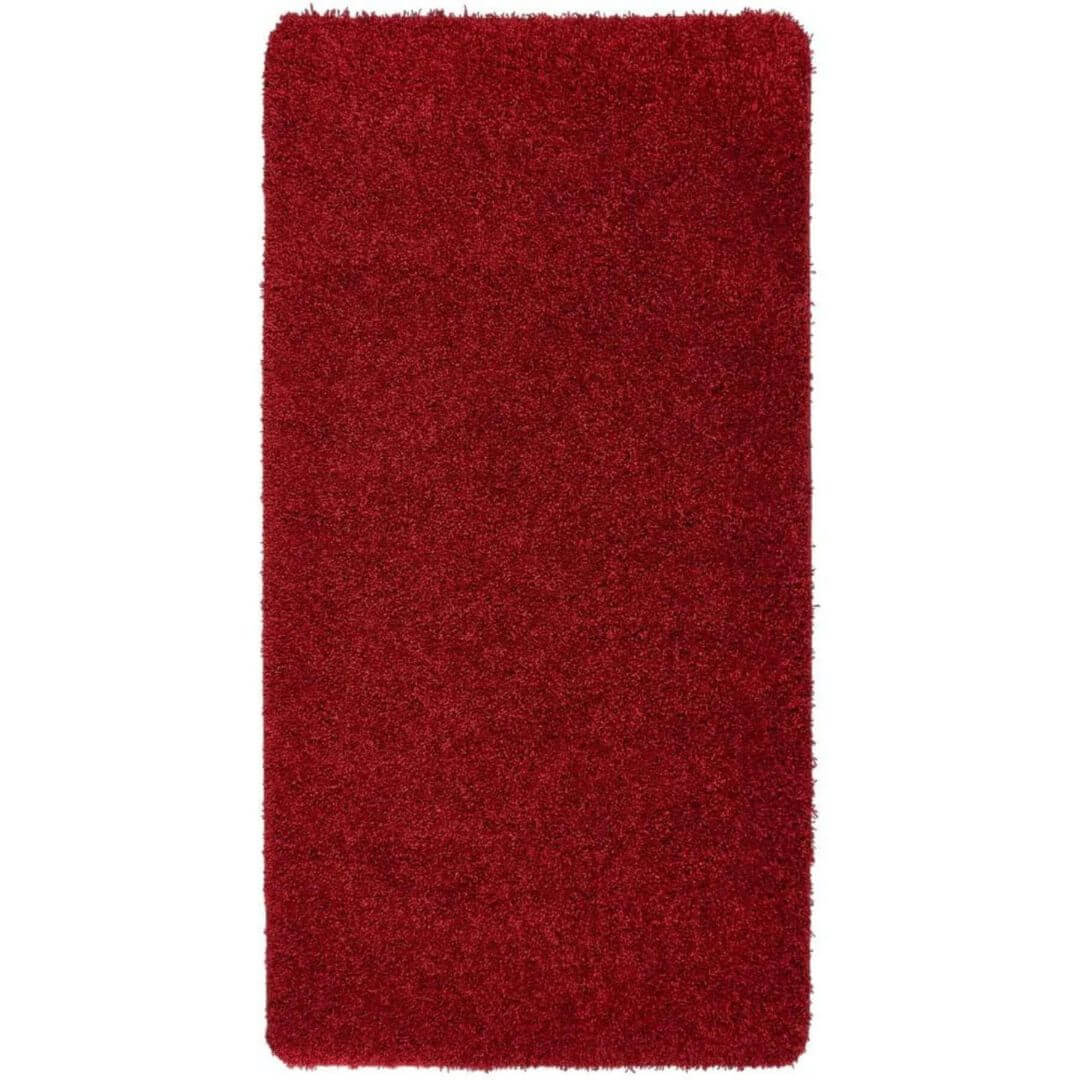 Washable Red Shaggy Rug - Bargainia.com - 5026134549463 - MYRUGX_REDXXX_067x200