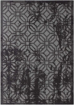 Washable Rug Carina Black | 6930B - Bargainia.com - 