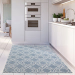 Washable Rug Carina Blue | 6903 - Bargainia.com - 
