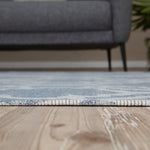 Washable Rug Carina Blue | 6903 - Bargainia.com - 