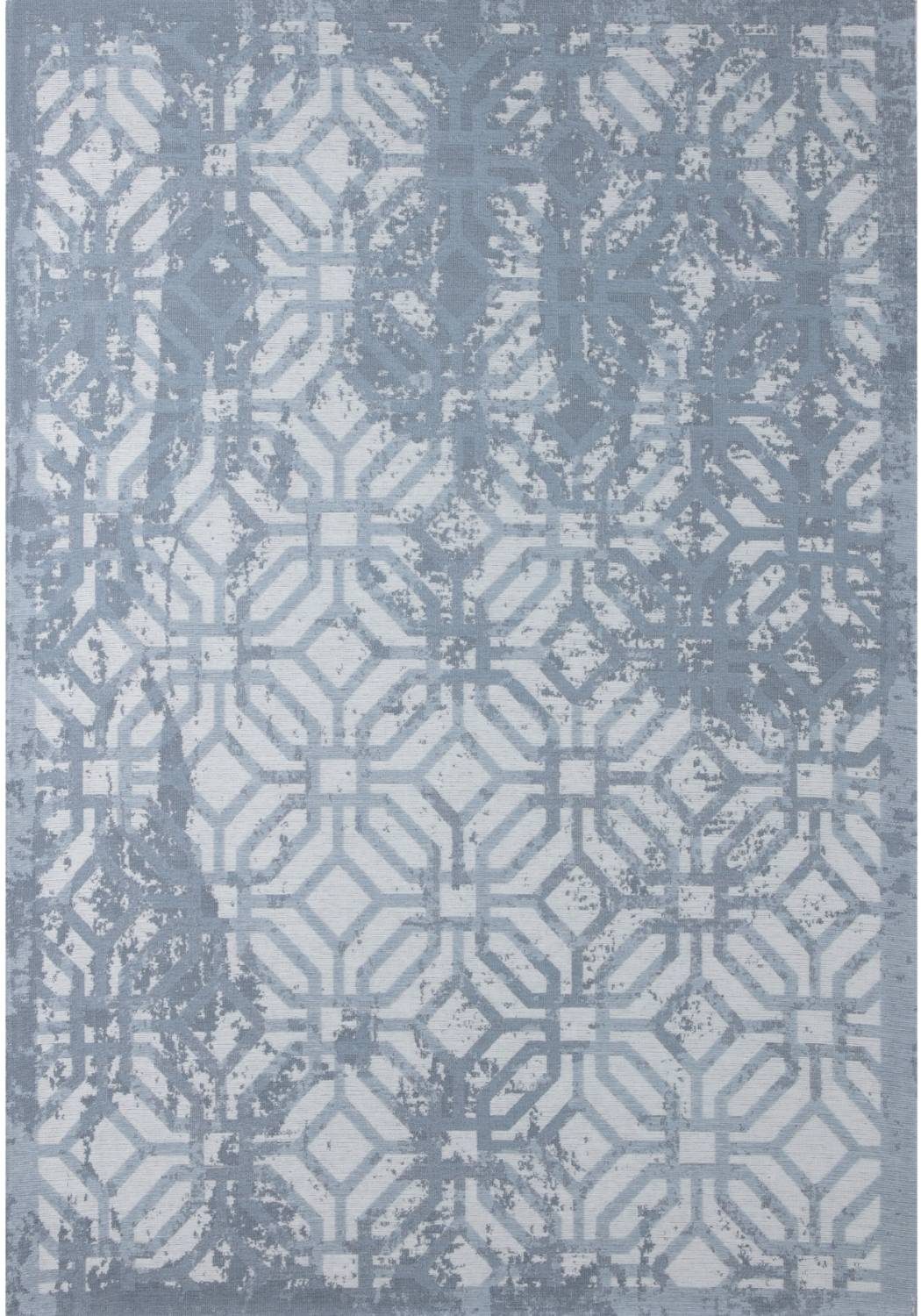 Washable Rug Carina Blue | 6931B - Bargainia.com - 