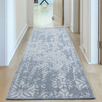 Washable Rug Carina Blue | 6931B - Bargainia.com - 