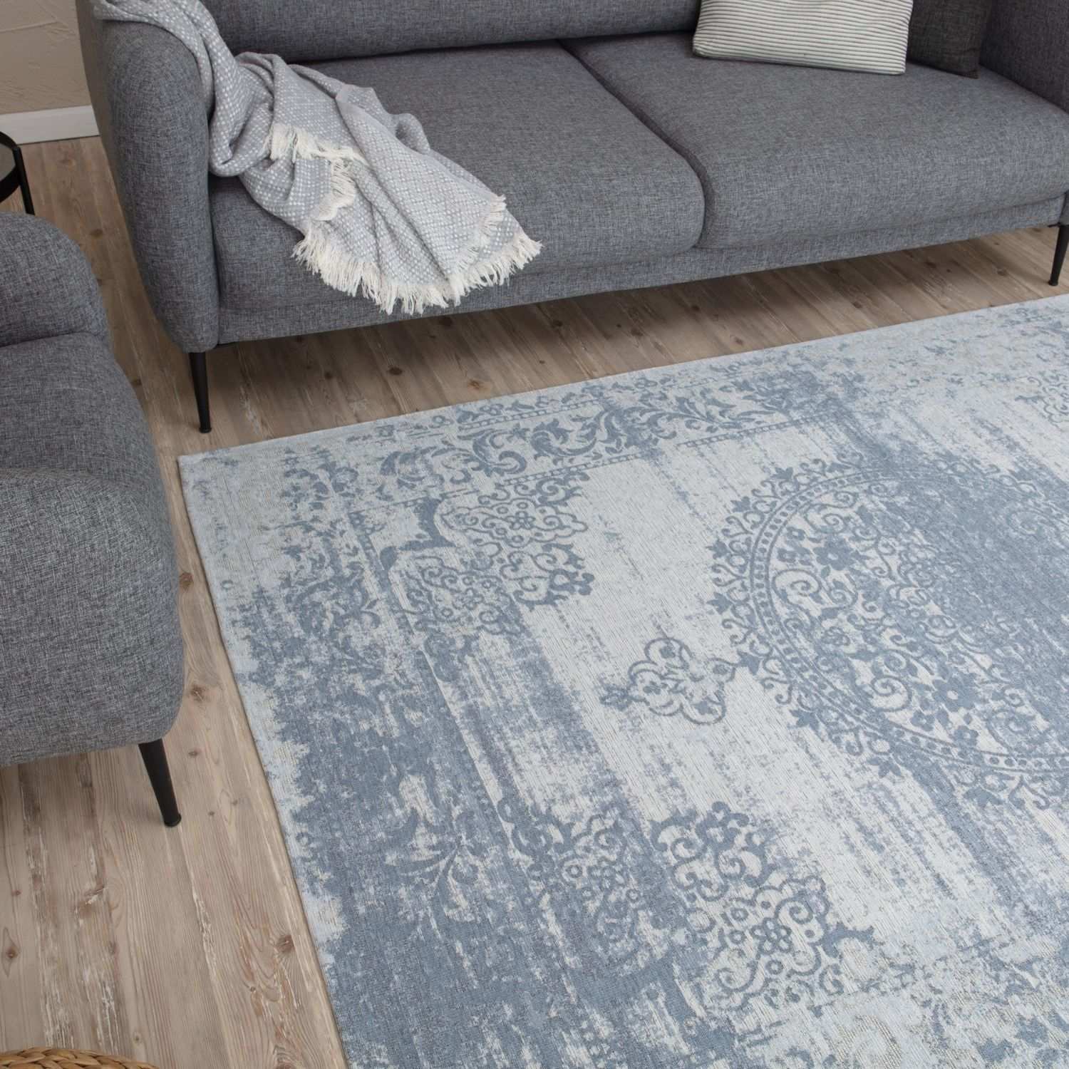 Washable Rug Carina Blue | 6945 - Bargainia.com - 5056584501834 - 3119