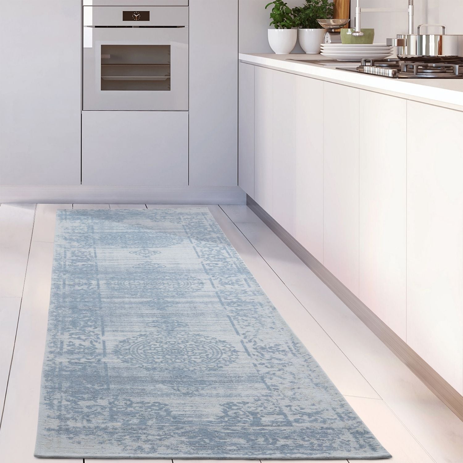 Washable Rug Carina Blue | 6945 - Bargainia.com - 5056584502084 - 3120