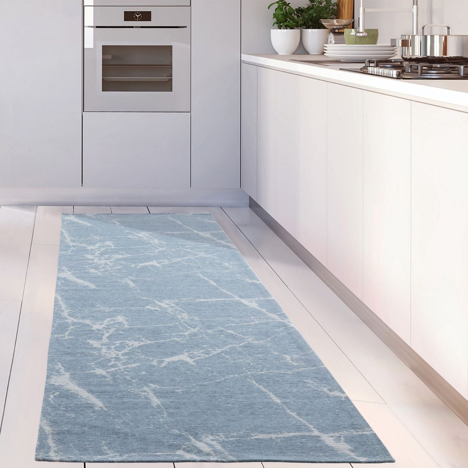 Washable Rug Carina Blue | 6955 - Bargainia.com - 5056584502169 - 3131