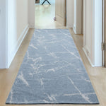 Washable Rug Carina Blue | 6955 - Bargainia.com - 