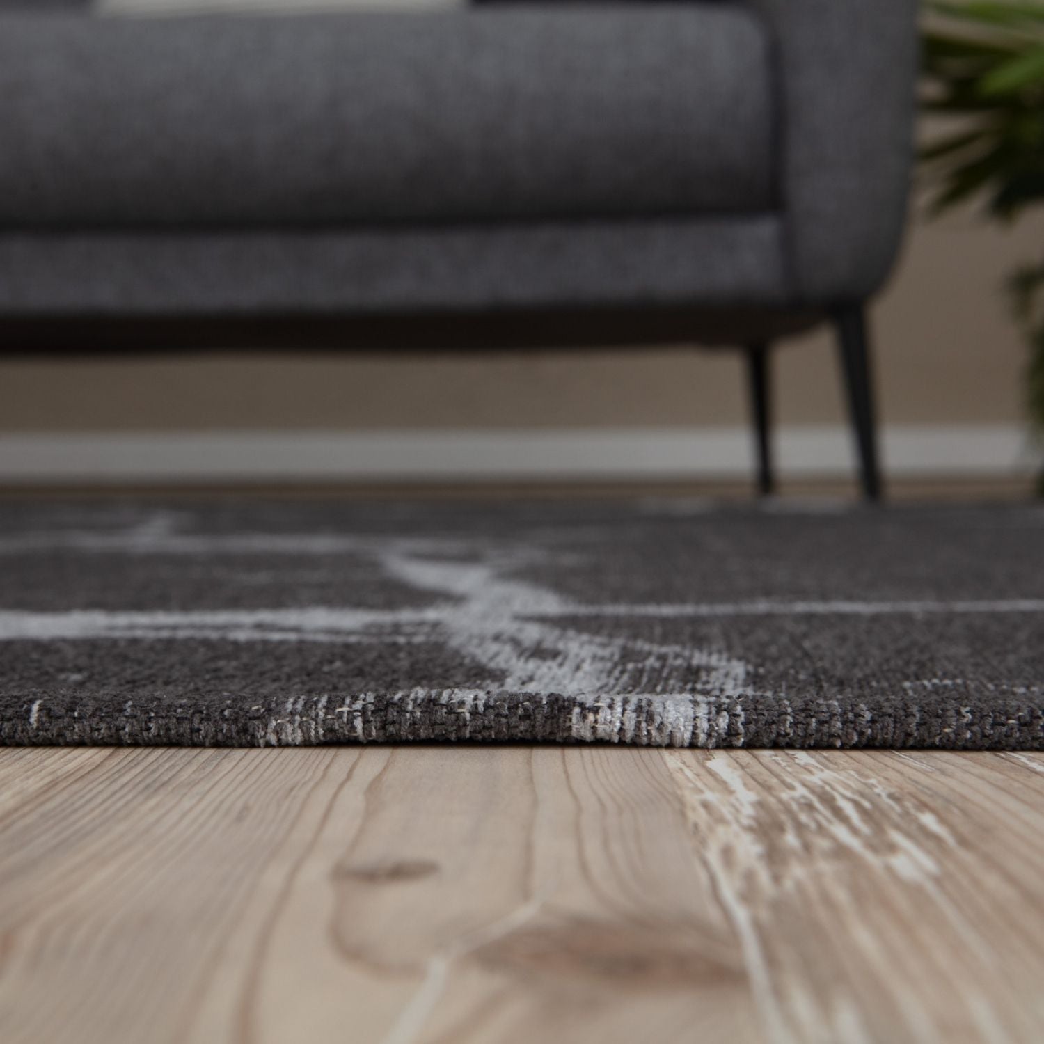 Washable Rug Carina Dark Grey | 6952D - Bargainia.com - 5056584501896 - 48934-my