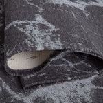 Washable Rug Carina Dark Grey | 6952D - Bargainia.com - 