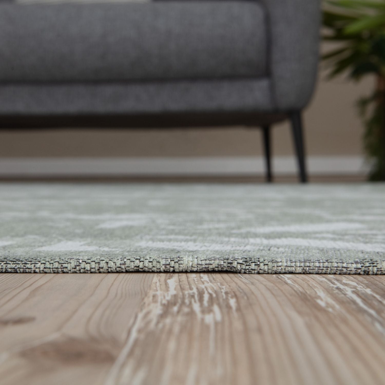 Washable Rug Carina Green | 6934 - Bargainia.com - 