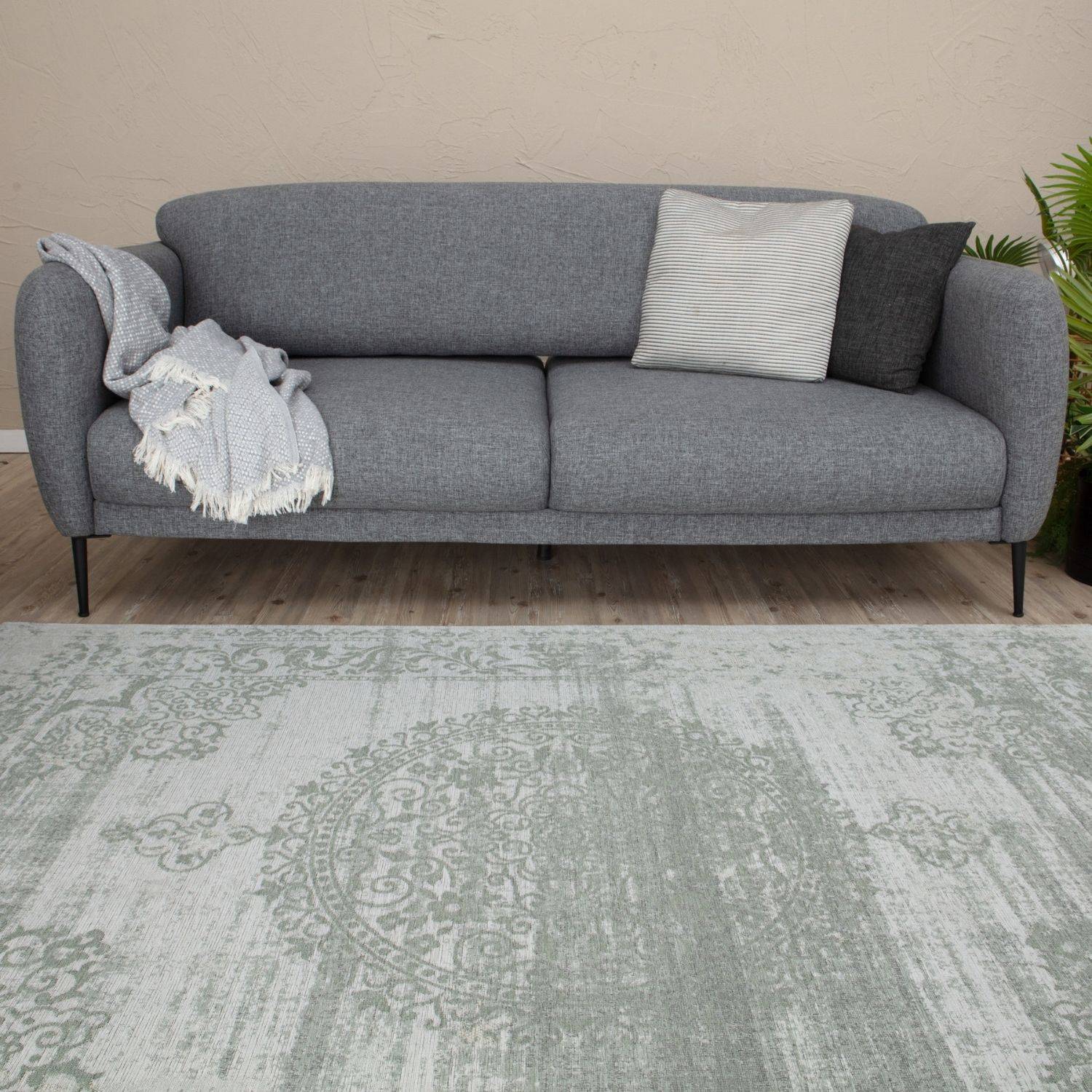 Washable Rug Carina Green | 6944 - Bargainia.com - 5056584501827 - 3114