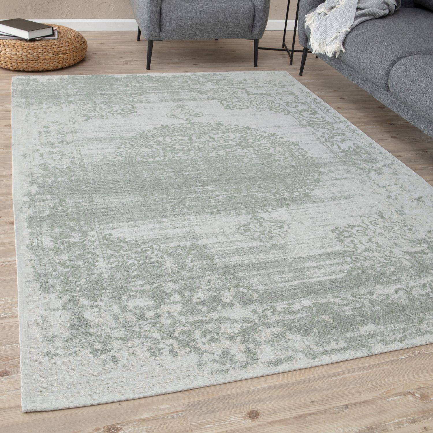 Washable Rug Carina Green | 6944 - Bargainia.com - 5056584501827 - 3114
