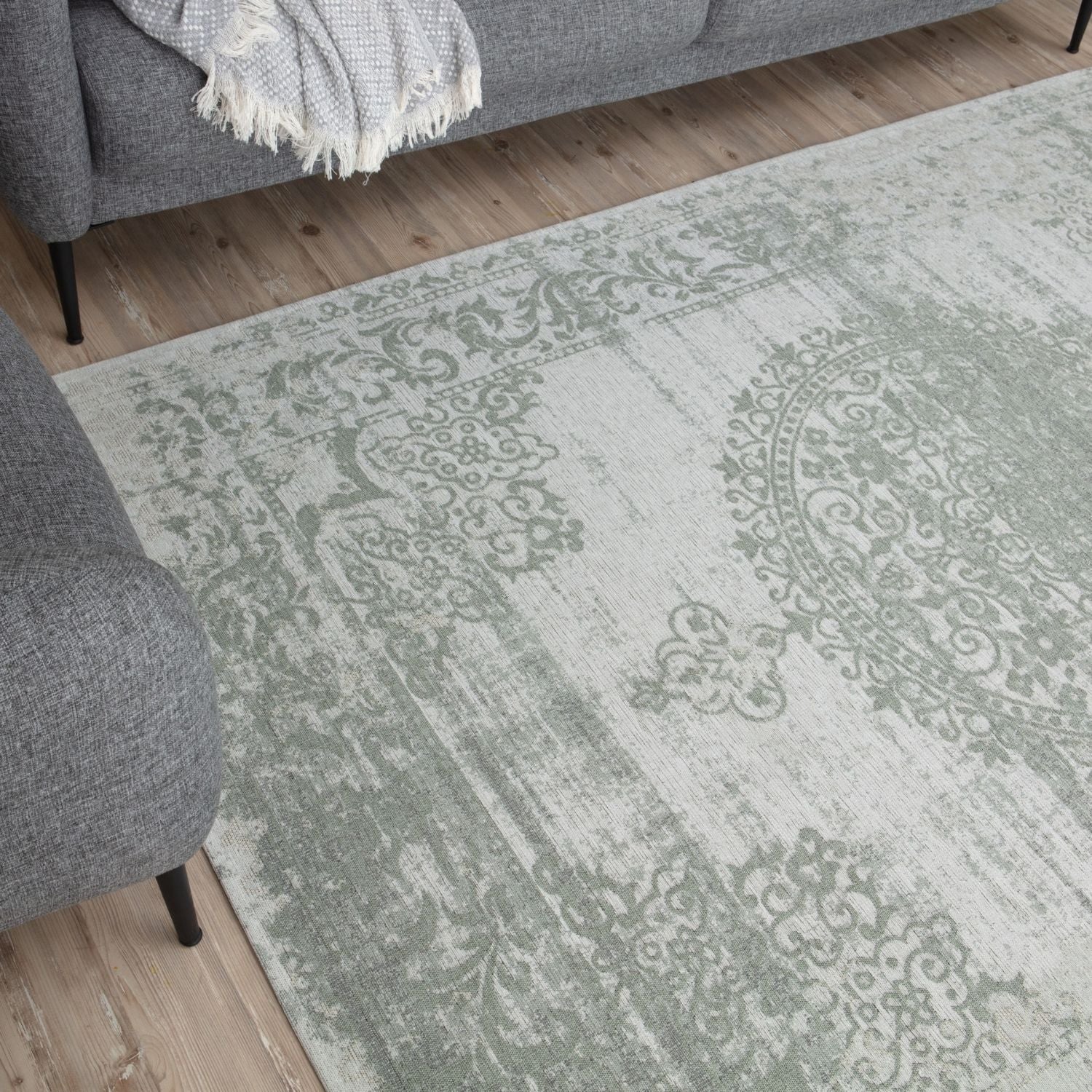Washable Rug Carina Green | 6944 - Bargainia.com - 5056584501827 - 3114