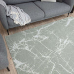 Washable Rug Carina Green | 6954 - Bargainia.com - 