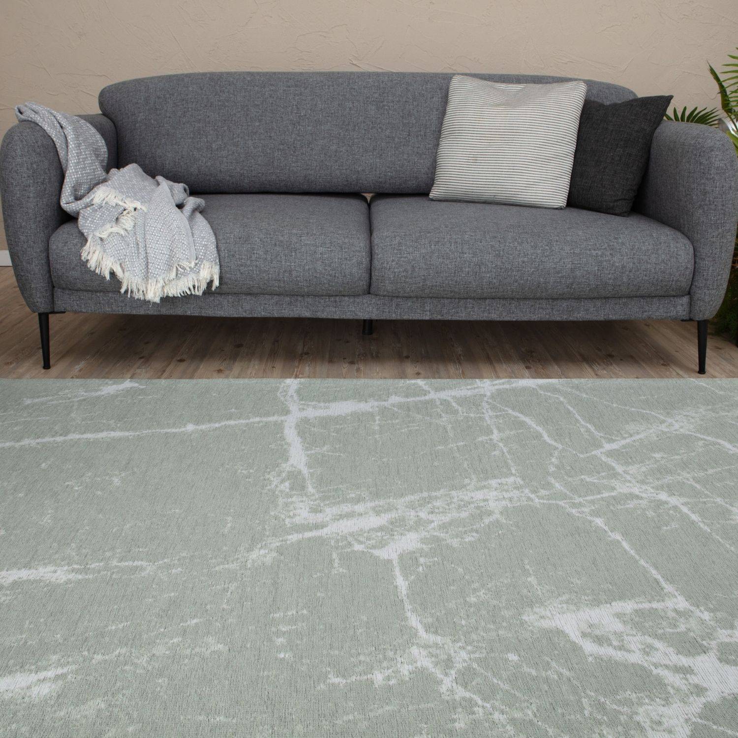 Washable Rug Carina Green | 6954 - Bargainia.com - 5056584501902 - 3125