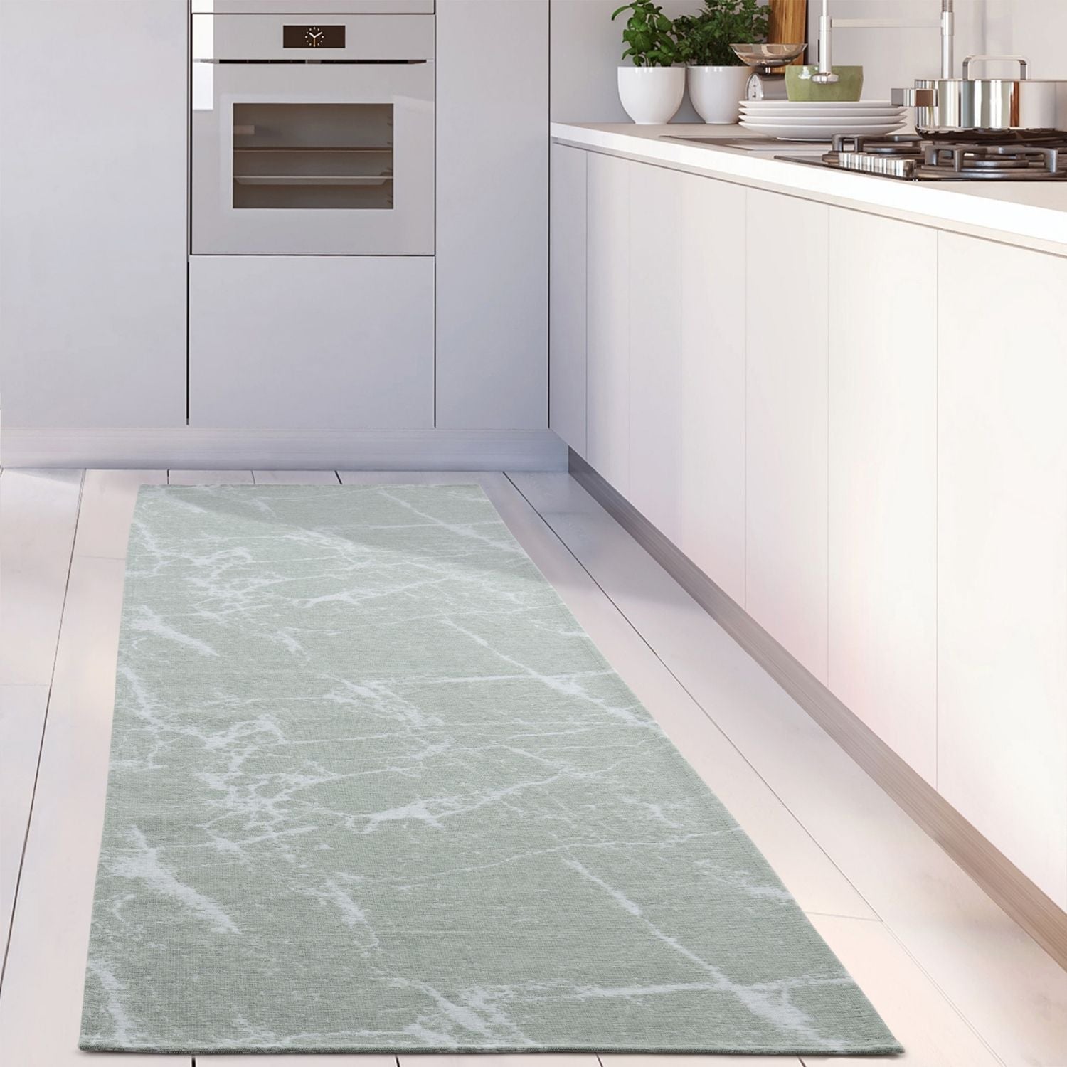 Washable Rug Carina Green | 6954 - Bargainia.com - 5056584502152 - 3126