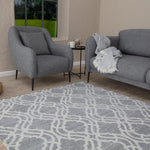Washable Rug Carina Grey | 6901G - Bargainia.com - 
