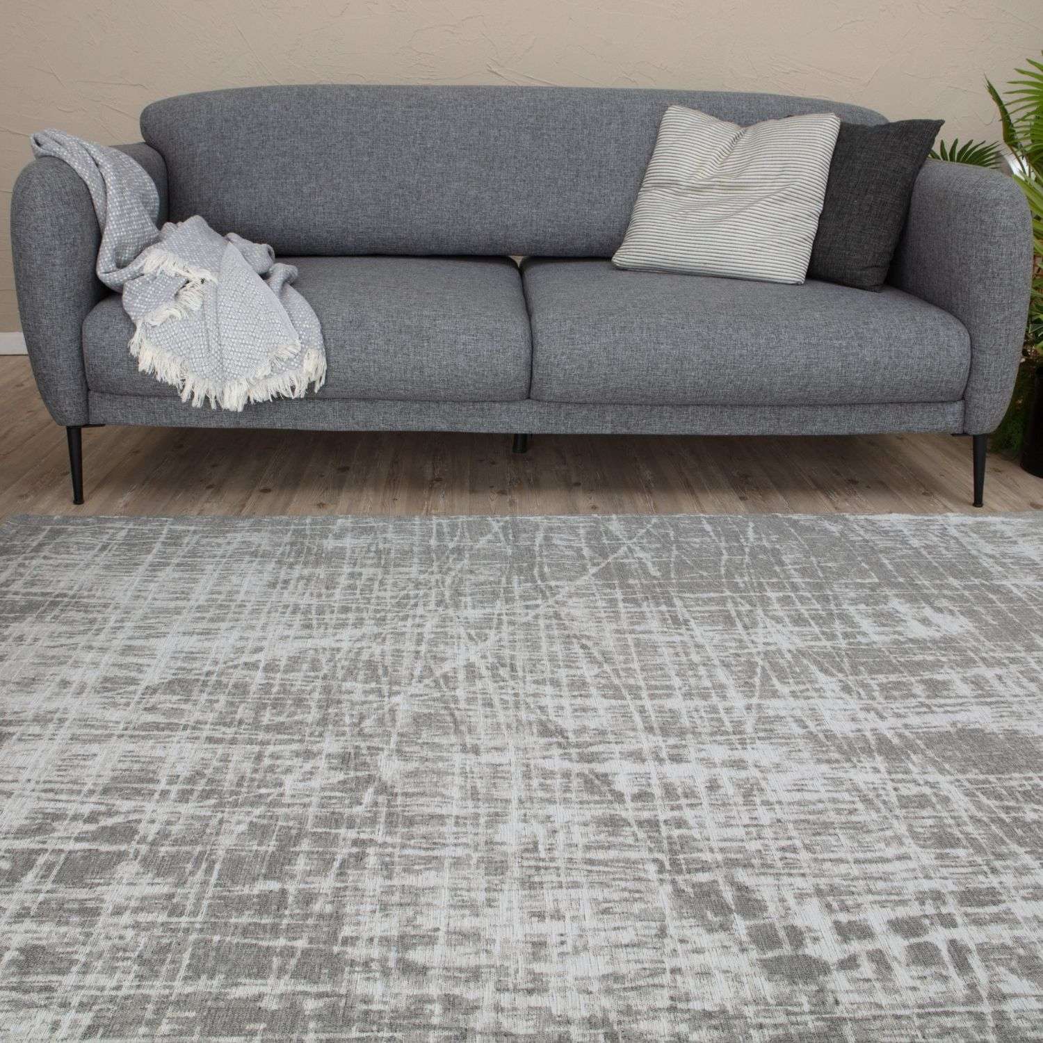Washable Rug Carina Grey | 6921G - Bargainia.com - 5056584501728 - 48892-my