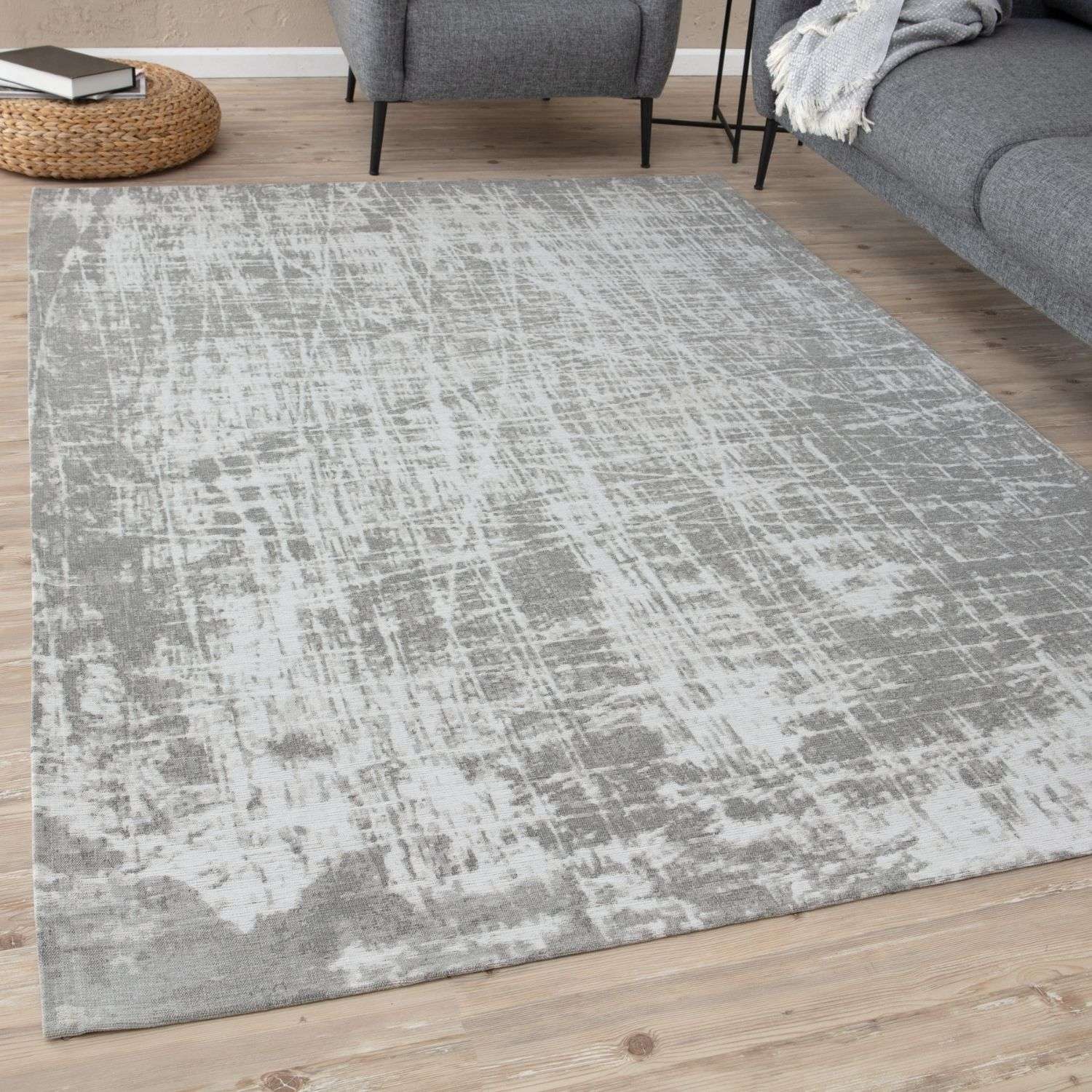 Washable Rug Carina Grey | 6921G - Bargainia.com - 
