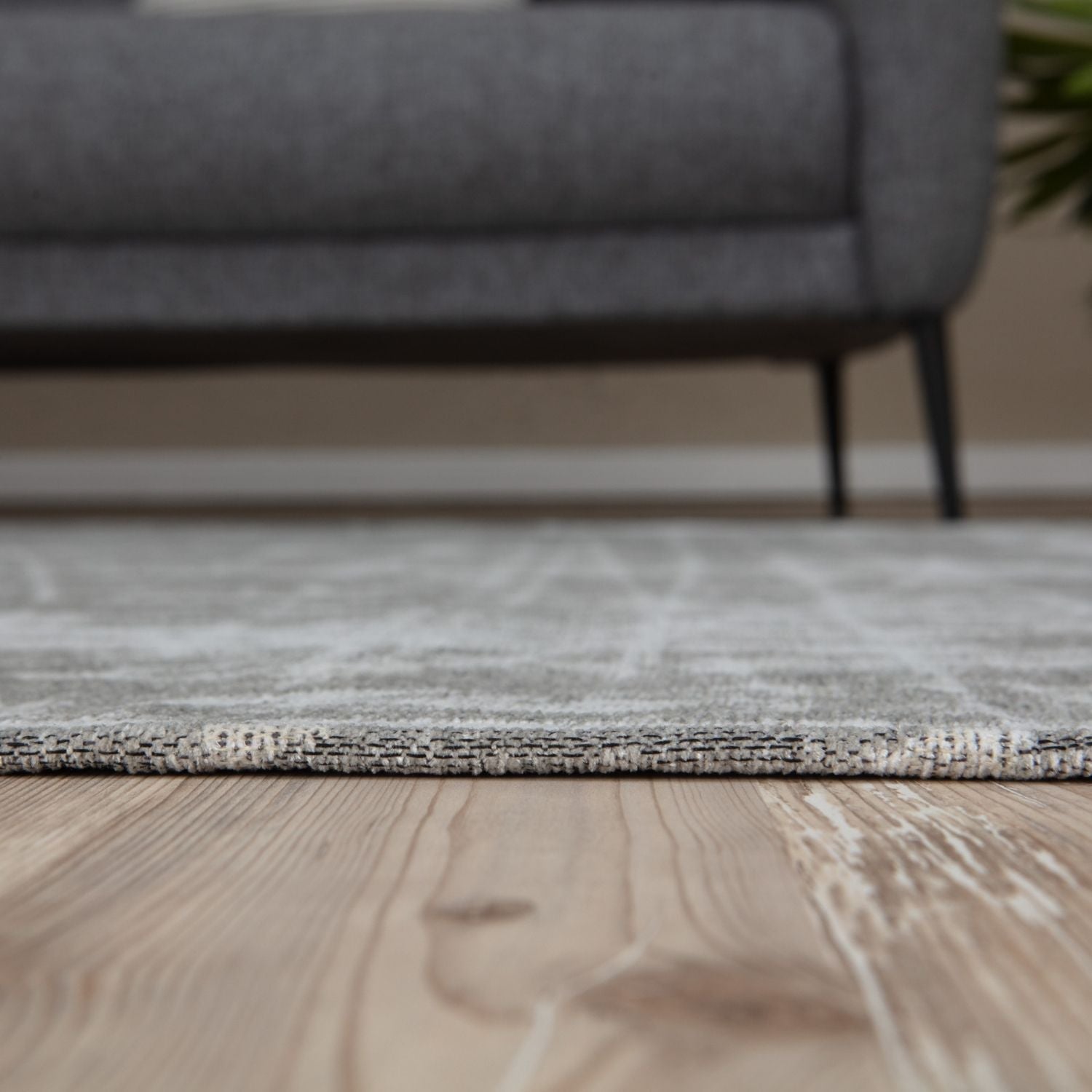 Washable Rug Carina Grey | 6921G - Bargainia.com - 