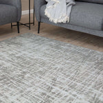 Washable Rug Carina Grey | 6921G - Bargainia.com - 