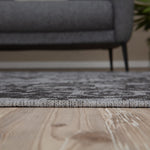 Washable Rug Carina Grey | 6963 - Bargainia.com - 