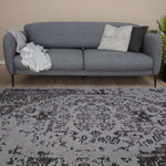 Washable Rug Carina Grey | 6963 - Bargainia.com - 