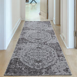 Washable Rug Carina Grey | 6963 - Bargainia.com - 