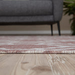Washable Rug Carina Pink | 6902P - Bargainia.com - 