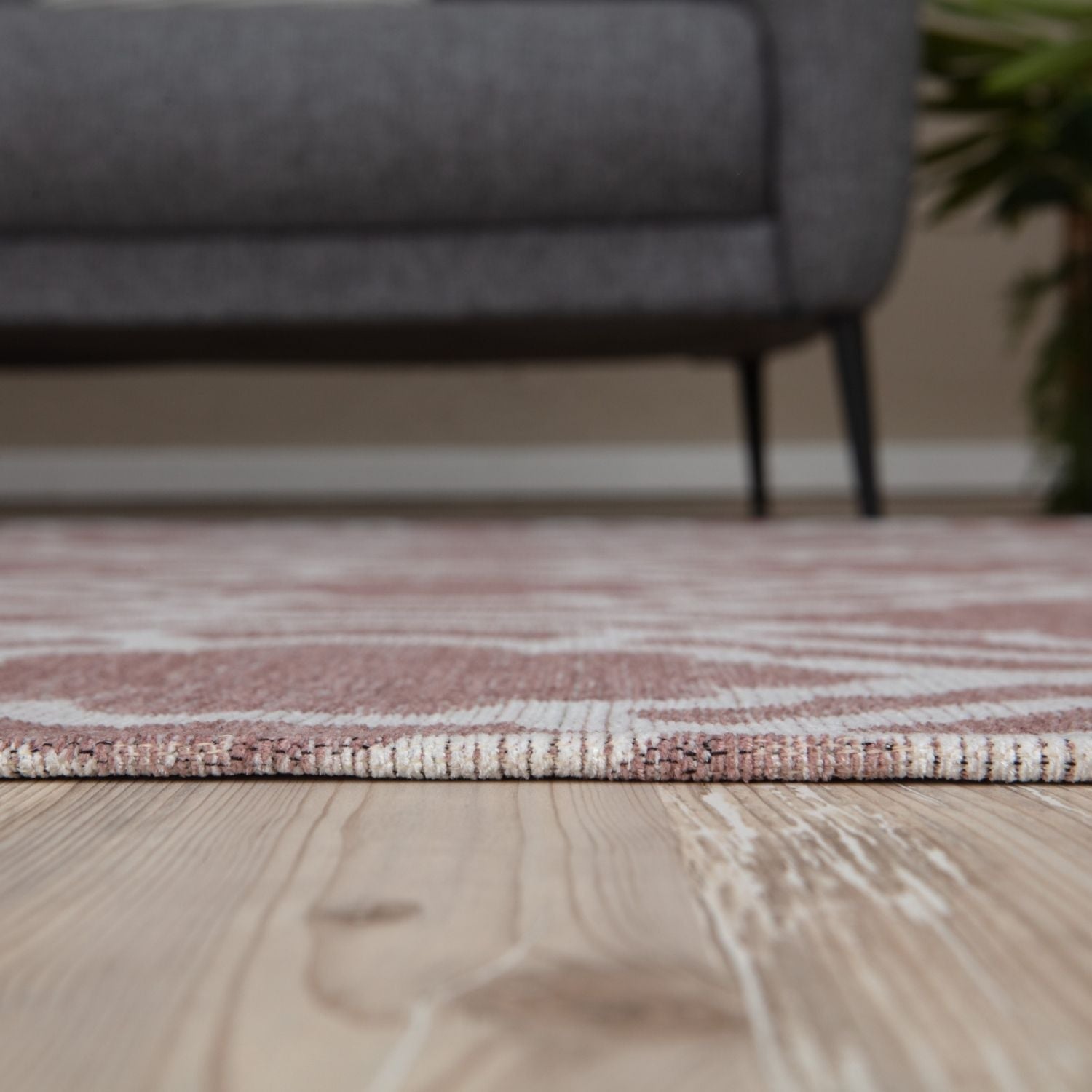 Washable Rug Carina Pink | 6902P - Bargainia.com - 
