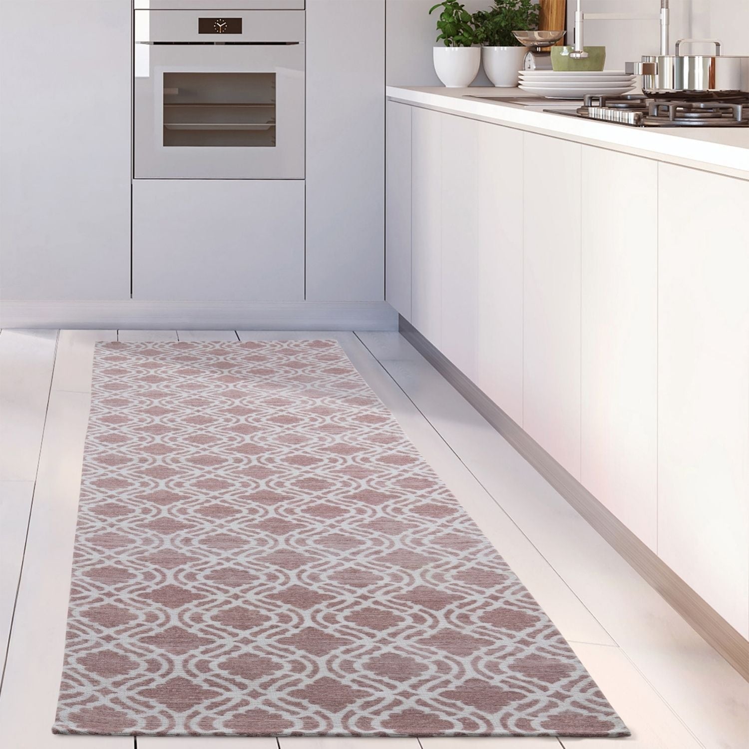 Washable Rug Carina Pink | 6902P - Bargainia.com - 5056584502039 - 49701-my