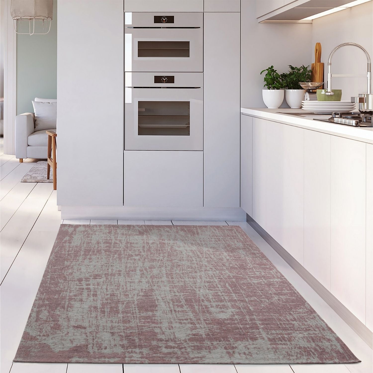 Washable Rug Carina Pink | 6920P - Bargainia.com - 5056584501735 - 48889-my