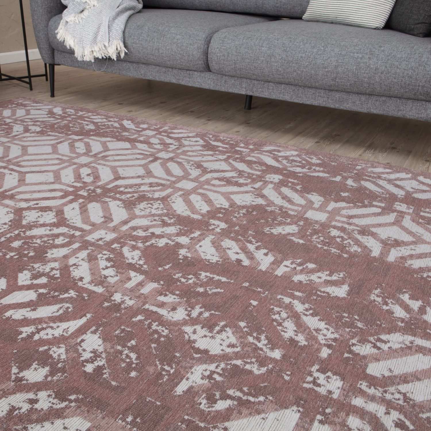 Washable Rug Carina Pink | 6933 - Bargainia.com - 5056584501872 - 3098