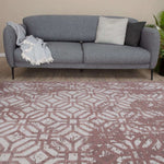 Washable Rug Carina Pink | 6933 - Bargainia.com - 