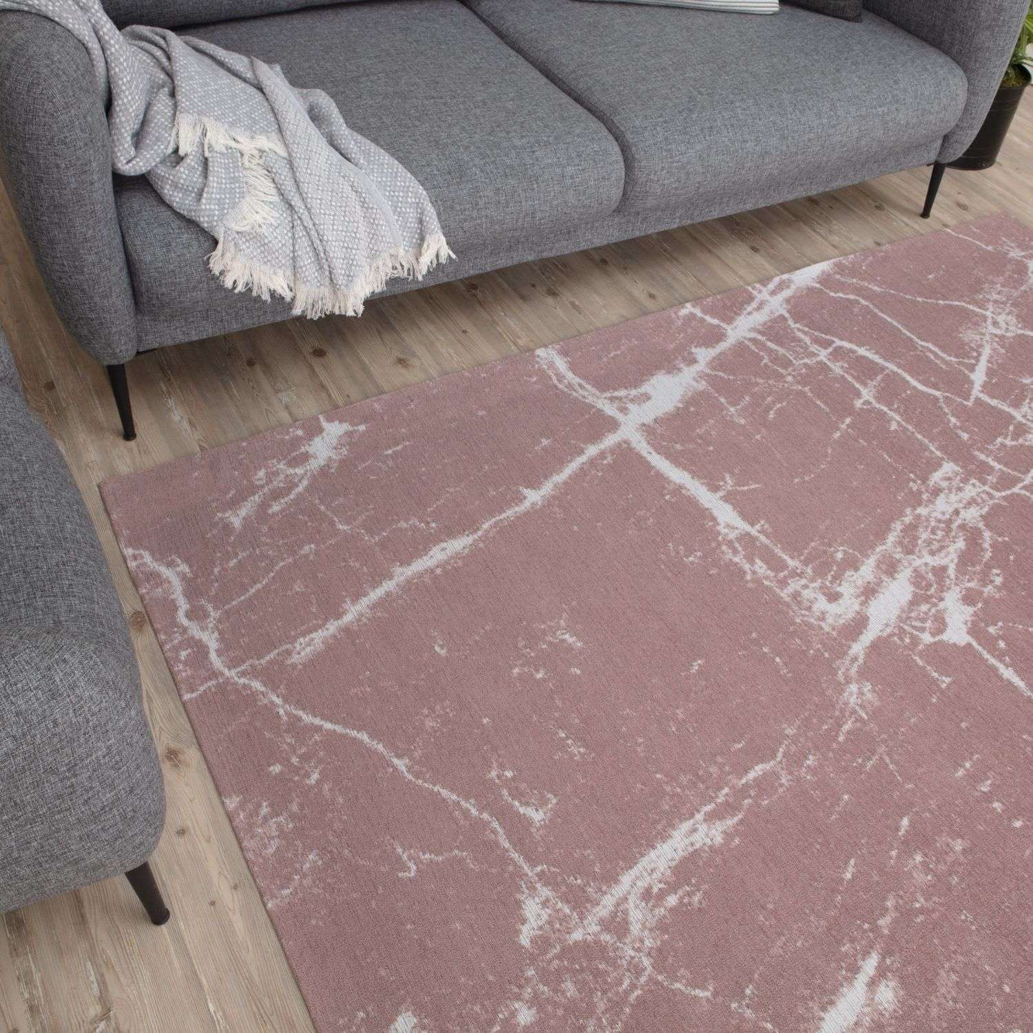 Washable Rug Carina Pink | 6956 - Bargainia.com - 5056584501926 - 3135