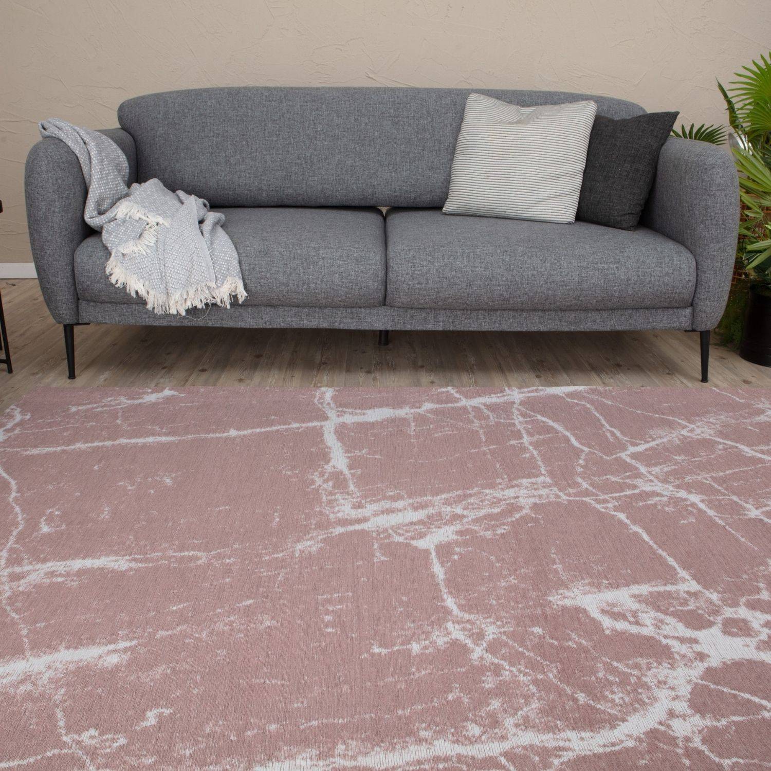 Washable Rug Carina Pink | 6956 - Bargainia.com - 5056584501926 - 3135
