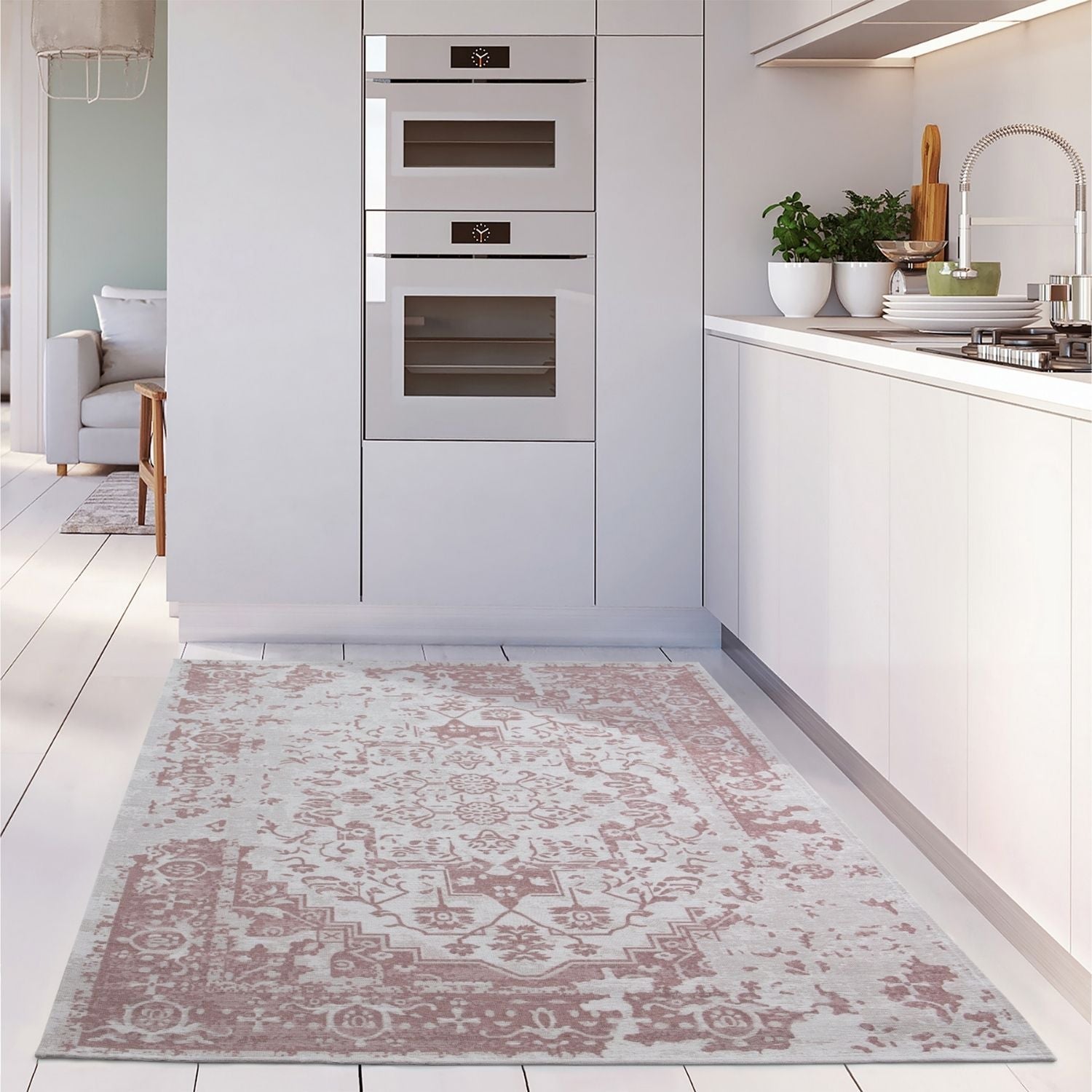 Washable Rug Carina Pink | 6962 - Bargainia.com - 5056584501957 - 3150