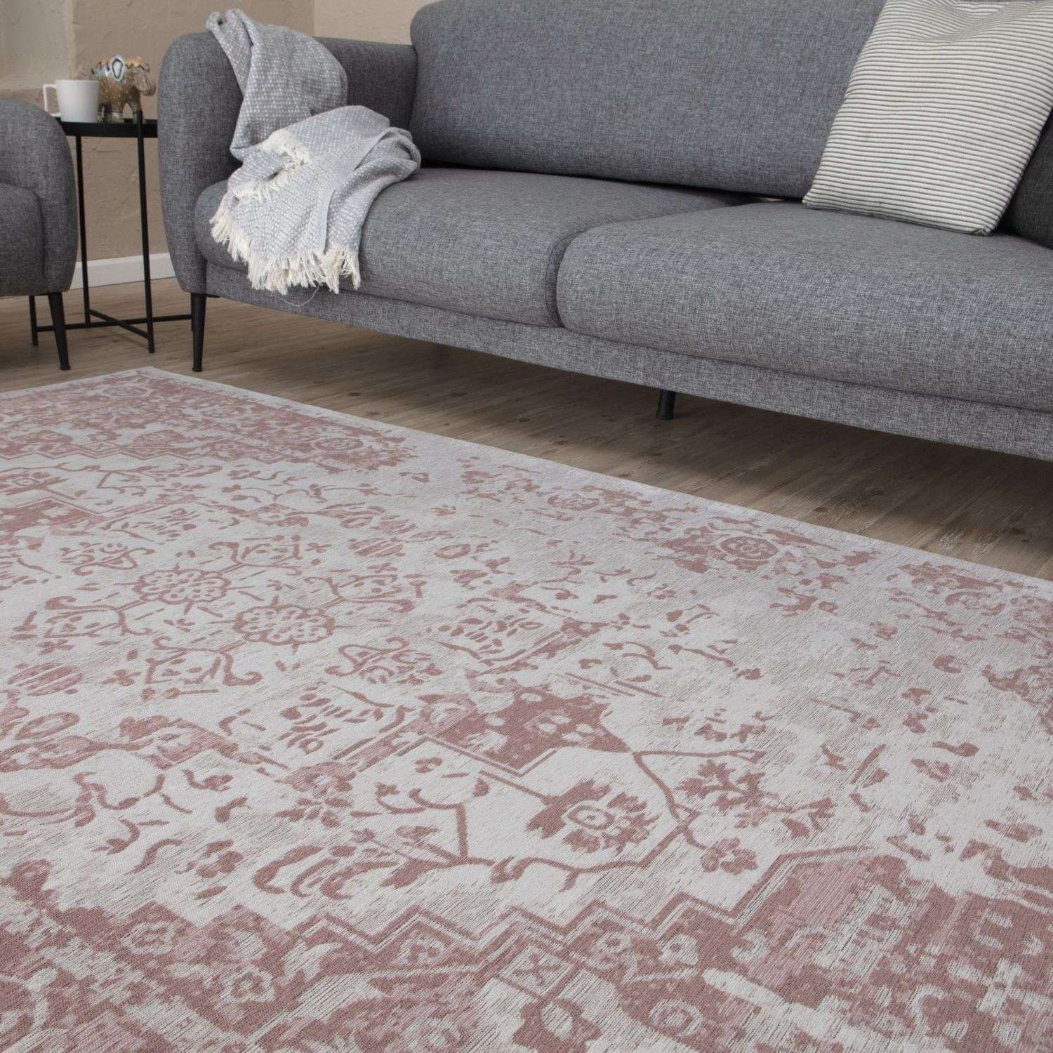 Washable Rug Carina Pink | 6962 - Bargainia.com - 5056584501957 - 3150