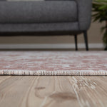 Washable Rug Carina Pink | 6962 - Bargainia.com - 