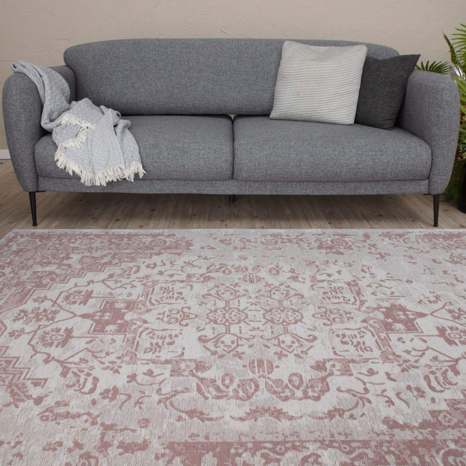 Washable Rug Carina Pink | 6962 - Bargainia.com - 5056584501957 - 3150